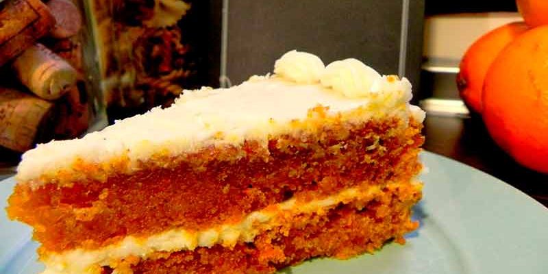 Tarta de Zanahoria del restaurante vegetariano La Remata